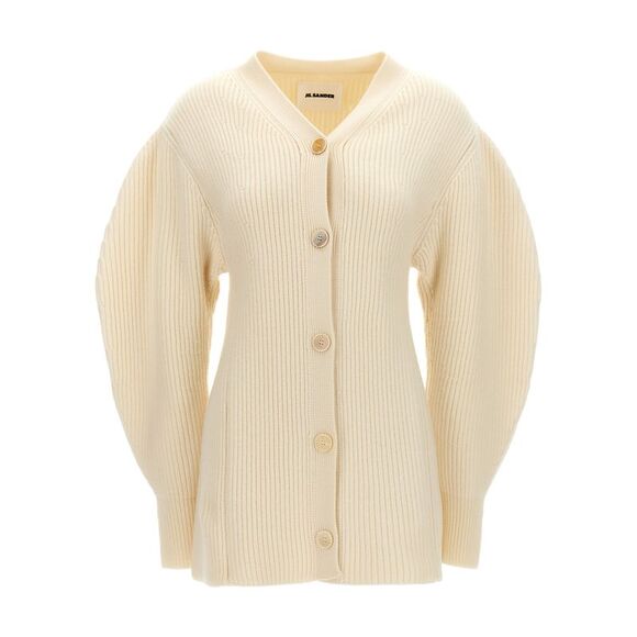 Jil Sander Women Ribbed Cardigan